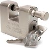 CISA Lucchetto rettangolare monoblocco Carbonit mm 84x36x1